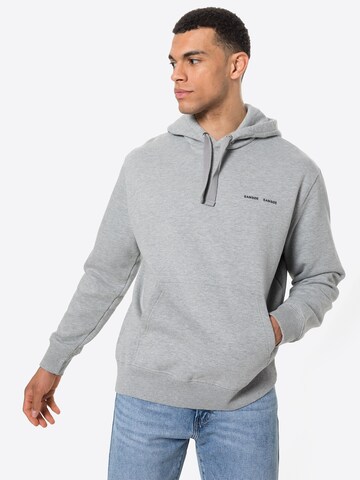 Samsøe Samsøe - Sudadera 'Norsbro' en gris: frente