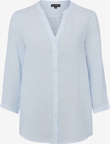 Chemisier Franco Callegari en bleu : devant