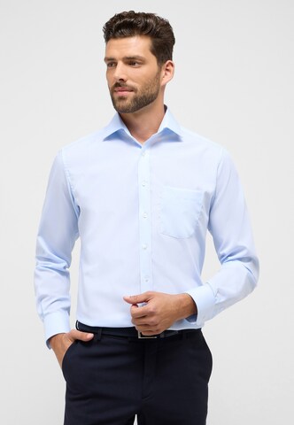 ETERNA Regular fit Business Shirt in Blue: front