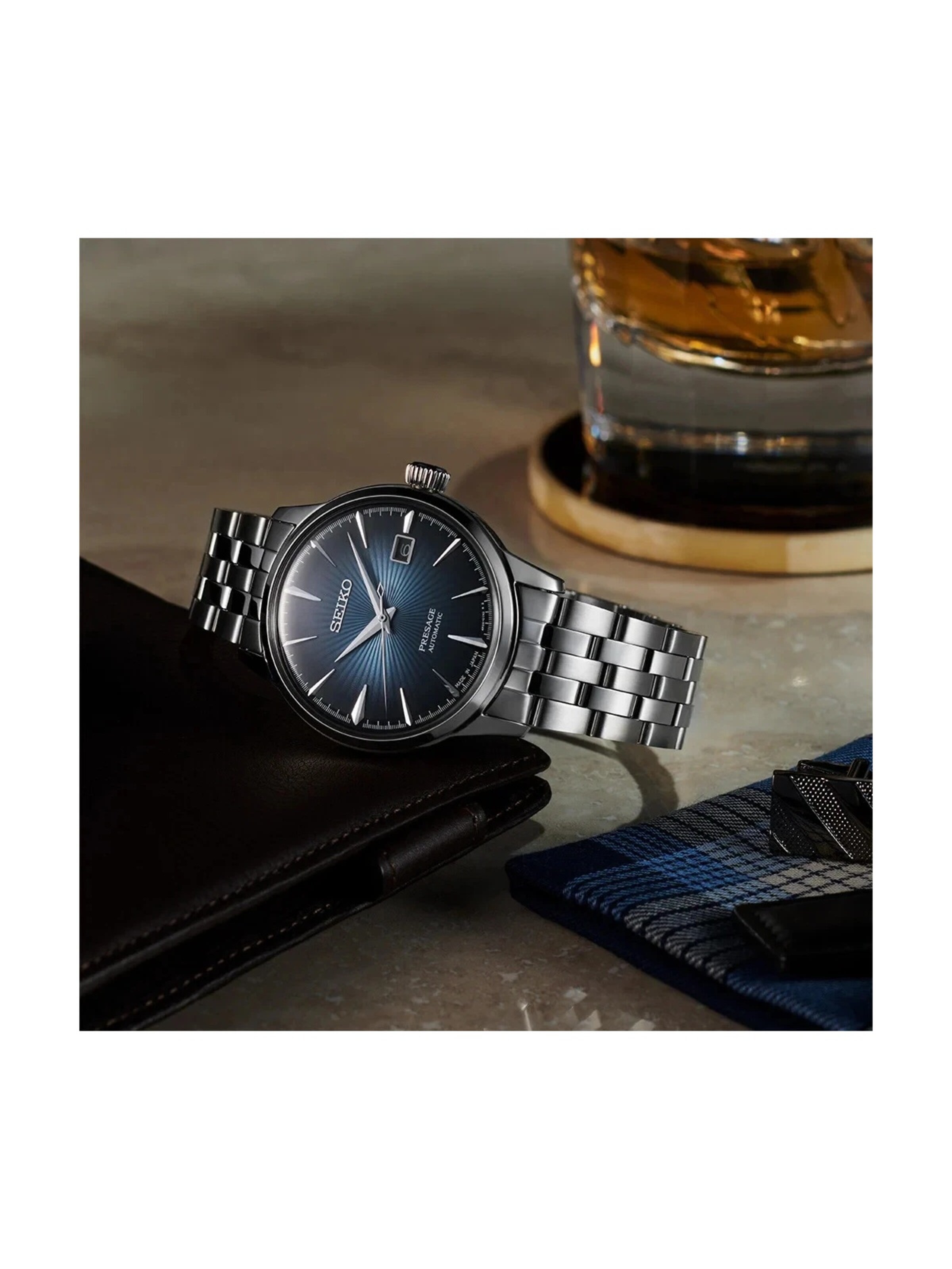 Orologio analogico 'Hodinky Seiko SRPB41J1' di SEIKO in argento