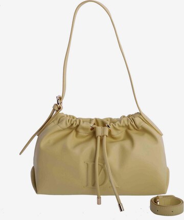 Don Algodon - Bolso saco 'Alisio' en amarillo: frente