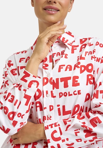 Milano Italy Blouse in White