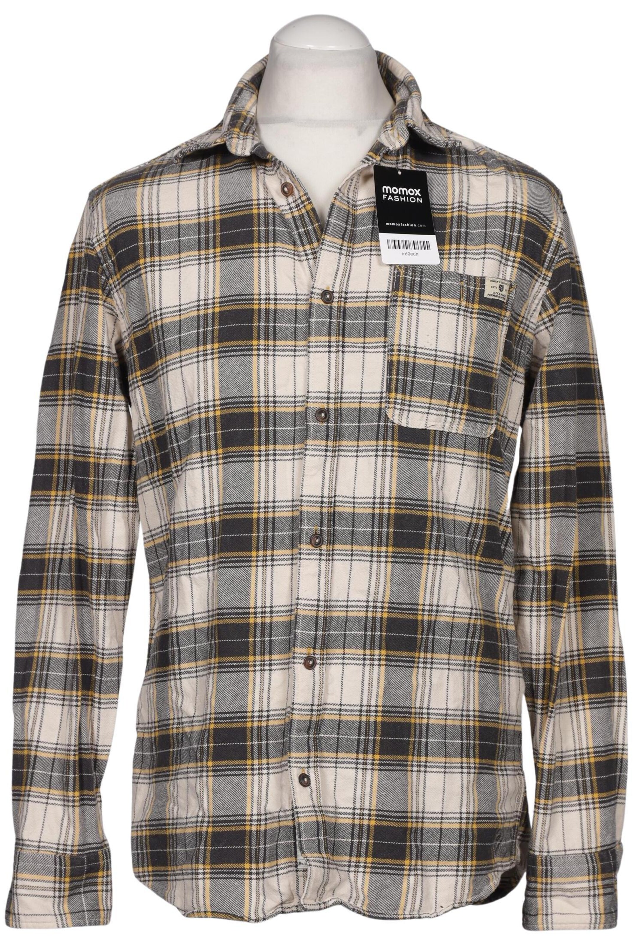 JACK & JONES Hemd L in Grau: Vorderseite