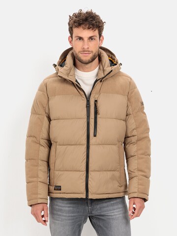 CAMEL ACTIVE Winter Jacket in Beige: front