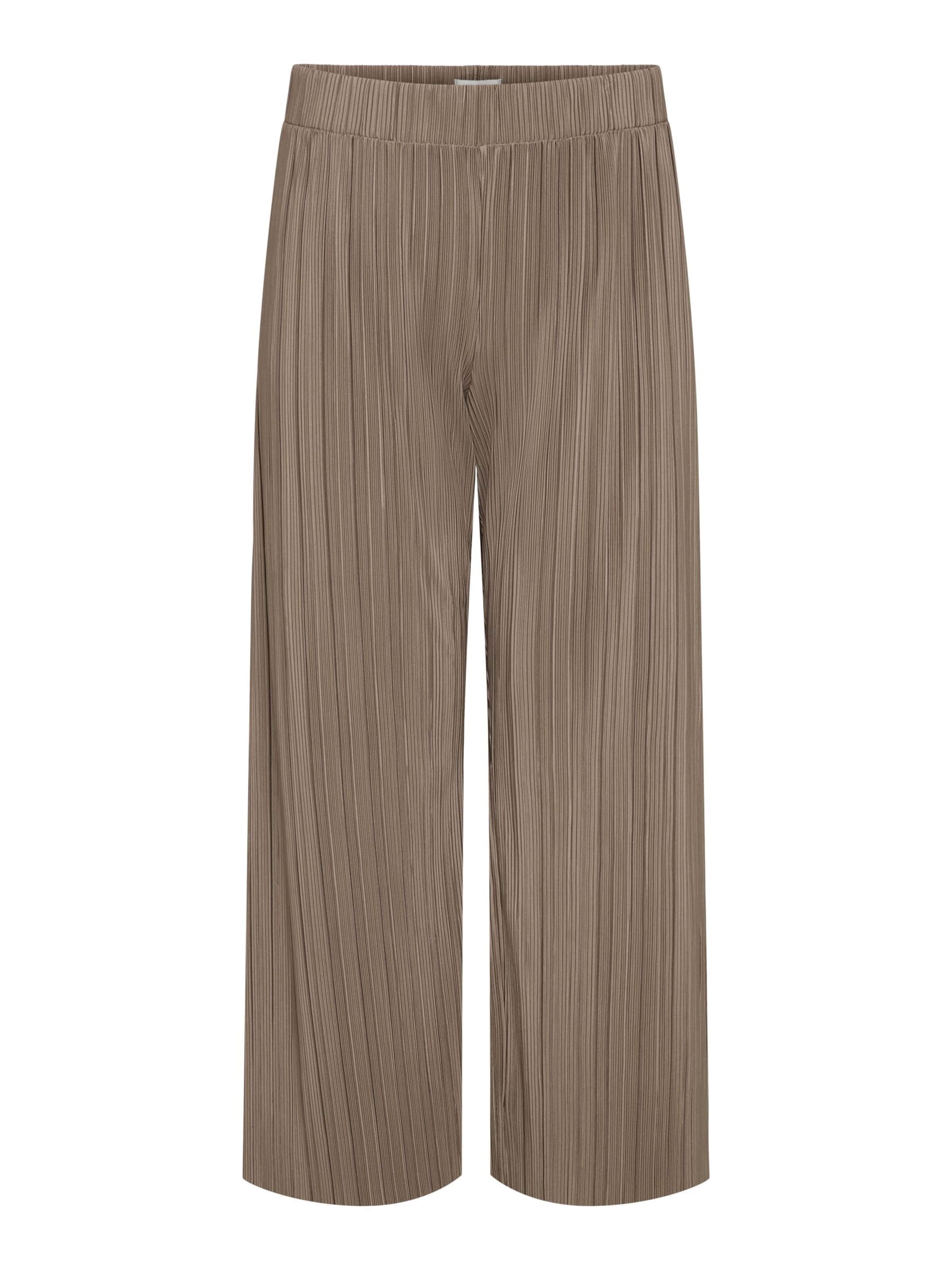 ONLY Carmakoma Pantalon en marron, Vue avec produit