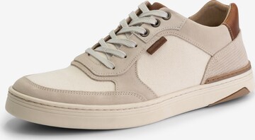 Baskets basses 'Bromsgrove' Travelin en beige : devant