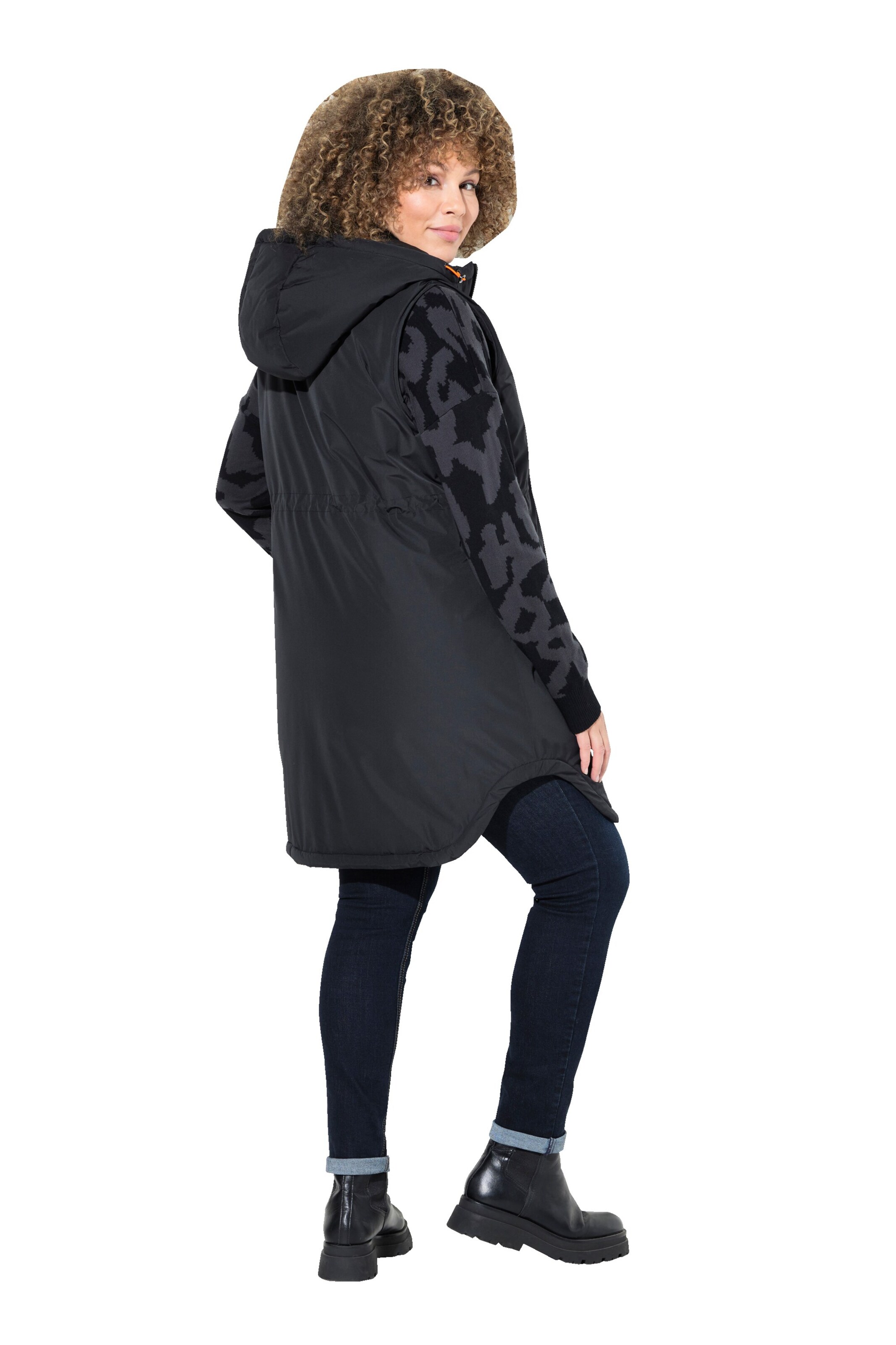 Gilet Ulla Popken en noir