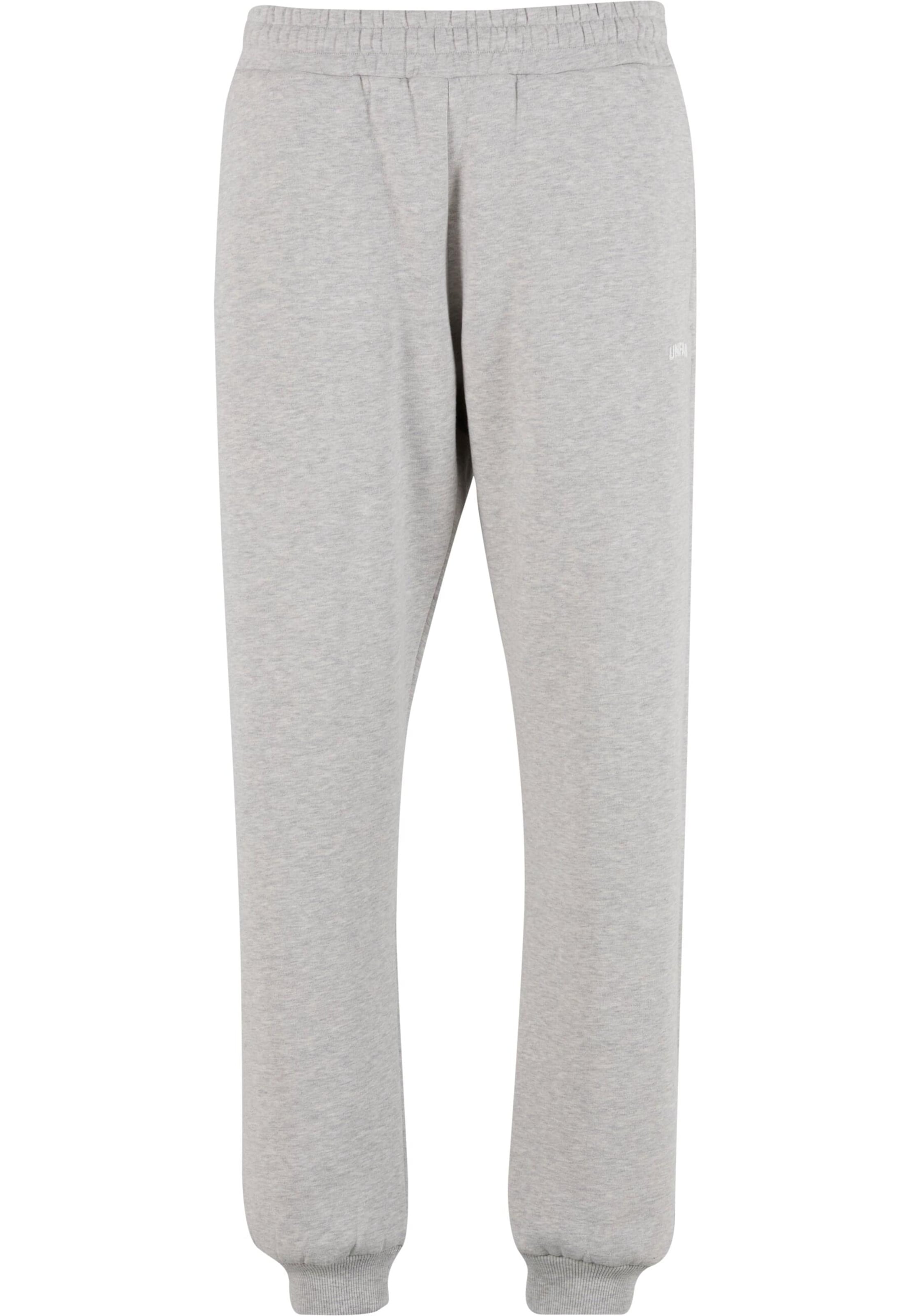 Unfair Athletics Regular Broek in Grijs: voorkant