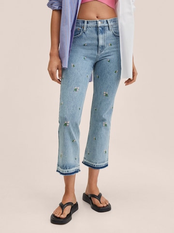 MANGO Regular Jeans 'Daisy' in Blau: predná strana