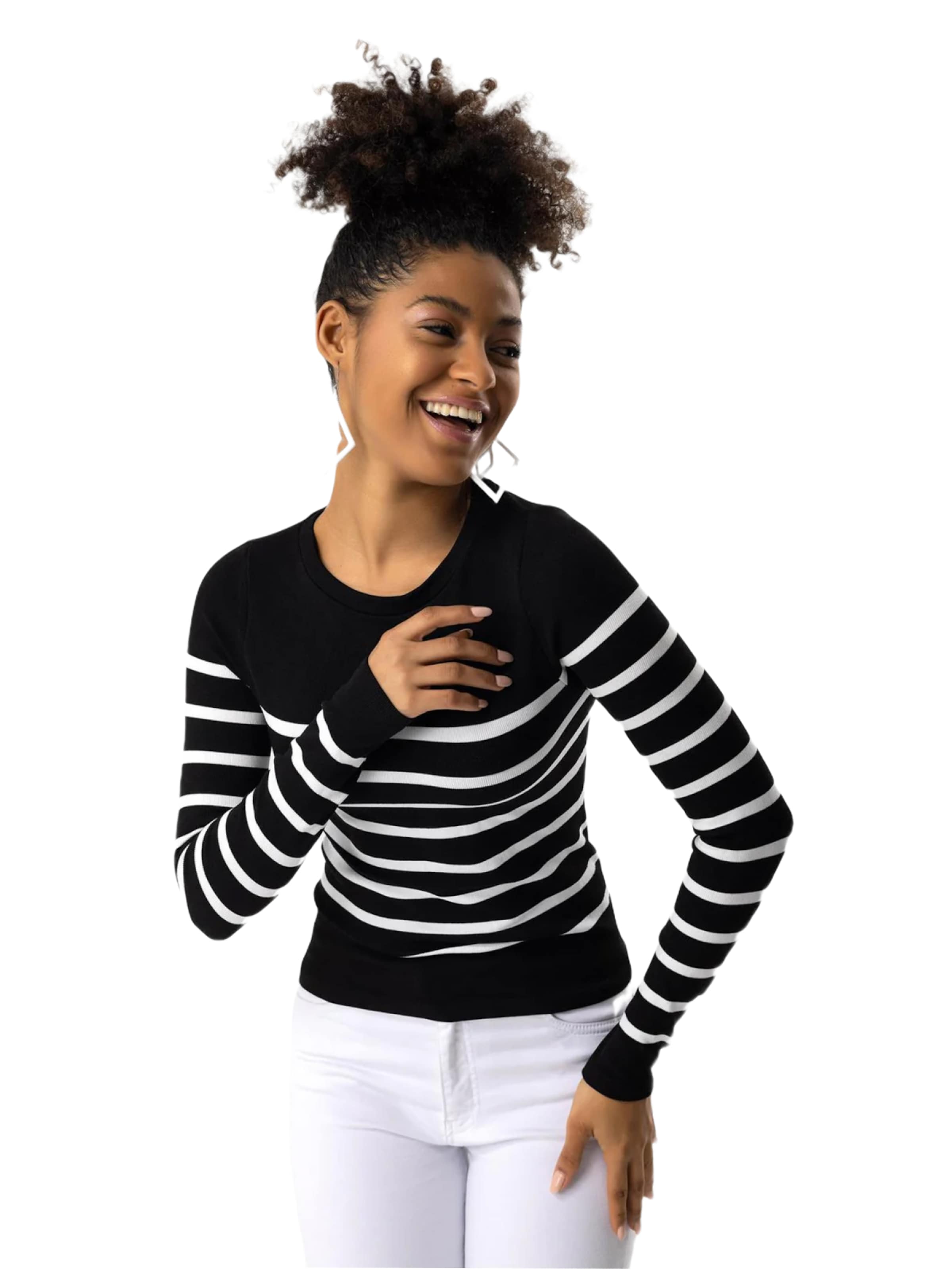 No Matter What Shirt in Zwart: voorkant