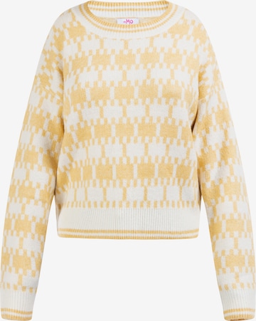 Pull-over MYMO en jaune : devant