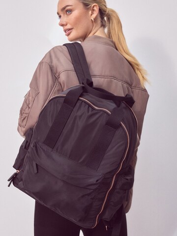 Next Backpack 'Travel ' in Black: front