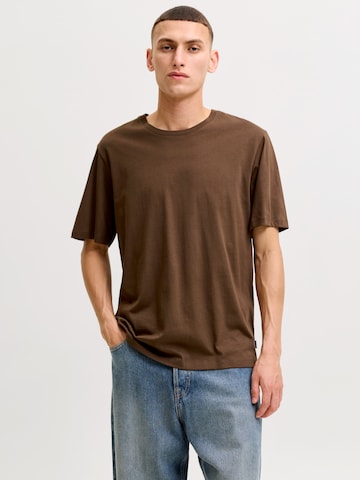 JACK & JONES Slim Fit Paita värissä ruskea: etupuoli