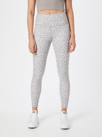 Skinny Pantalon de sport Varley en gris : devant