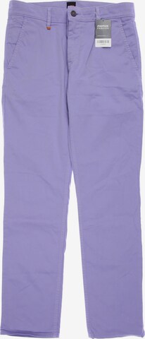 BOSS Pants in 32 in Purple: front