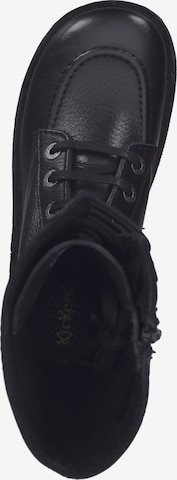 Kickers Lace-Up Boots in Black