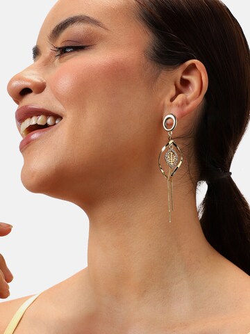 SOHI Ohrringe ' Sanno ' in Gold: Vorderseite