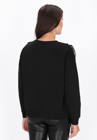faina Sweatshirt in Zwart