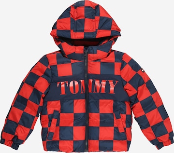 TOMMY HILFIGER Prechodná bunda - Červená: predná strana