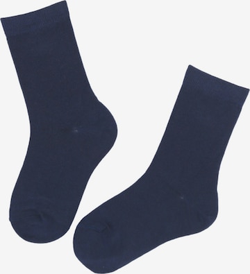 Calzino di Sokisahtel in blu: frontale