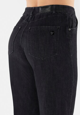 Freddy Wide Leg Jeans in Schwarz