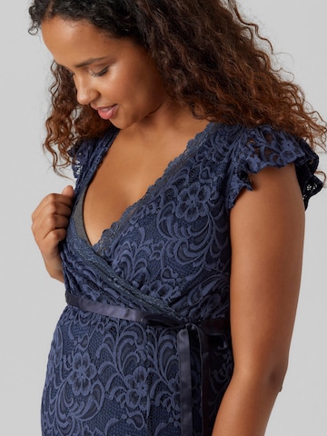 MAMALICIOUS Jurk 'Mivane' in Blauw