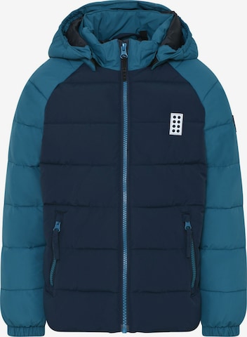 Veste d’hiver 'LWJIPE 704' LEGO® kidswear en bleu : devant