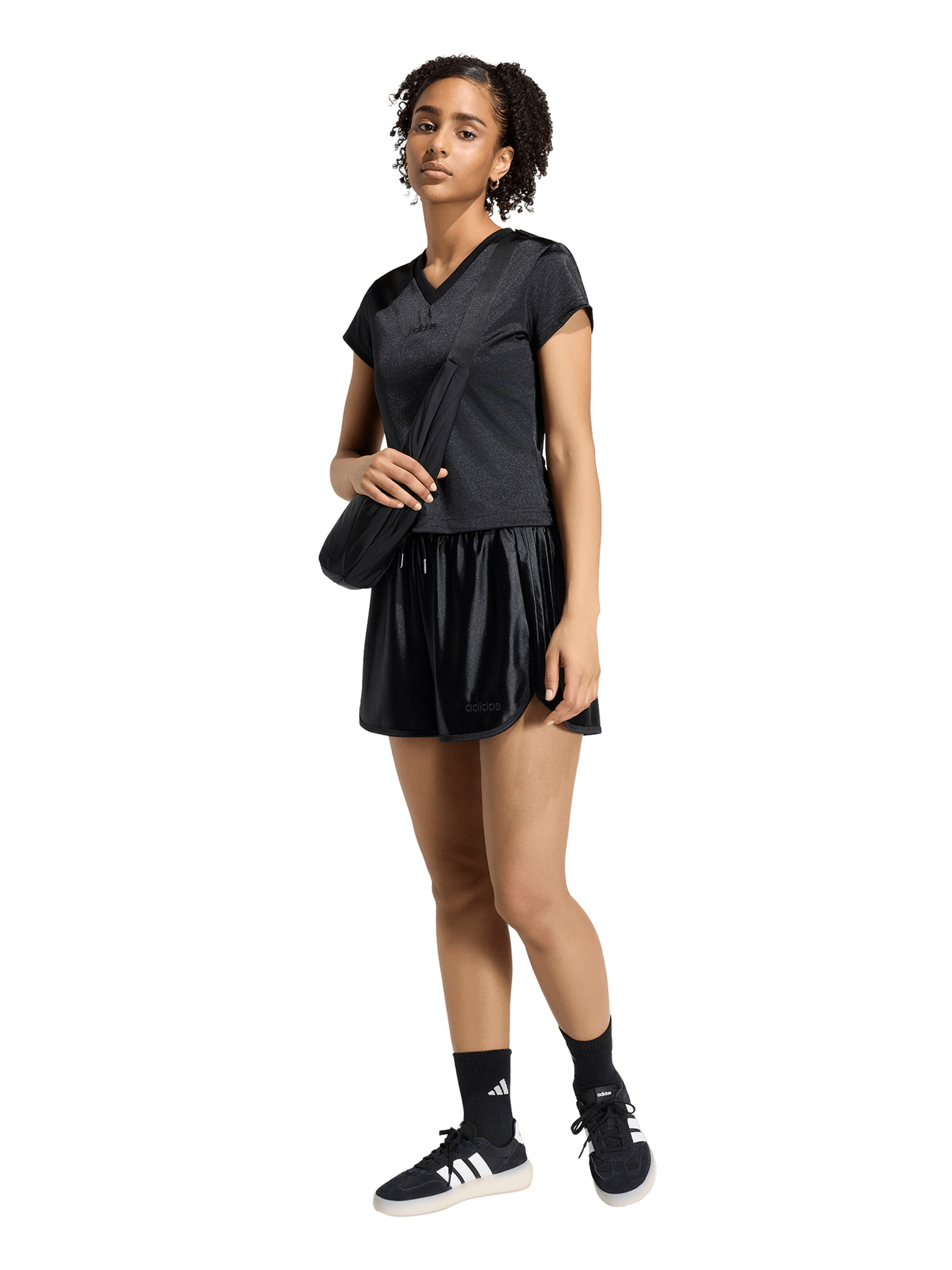 ADIDAS SPORTSWEAR Loosefit Sportnadrágok - fekete
