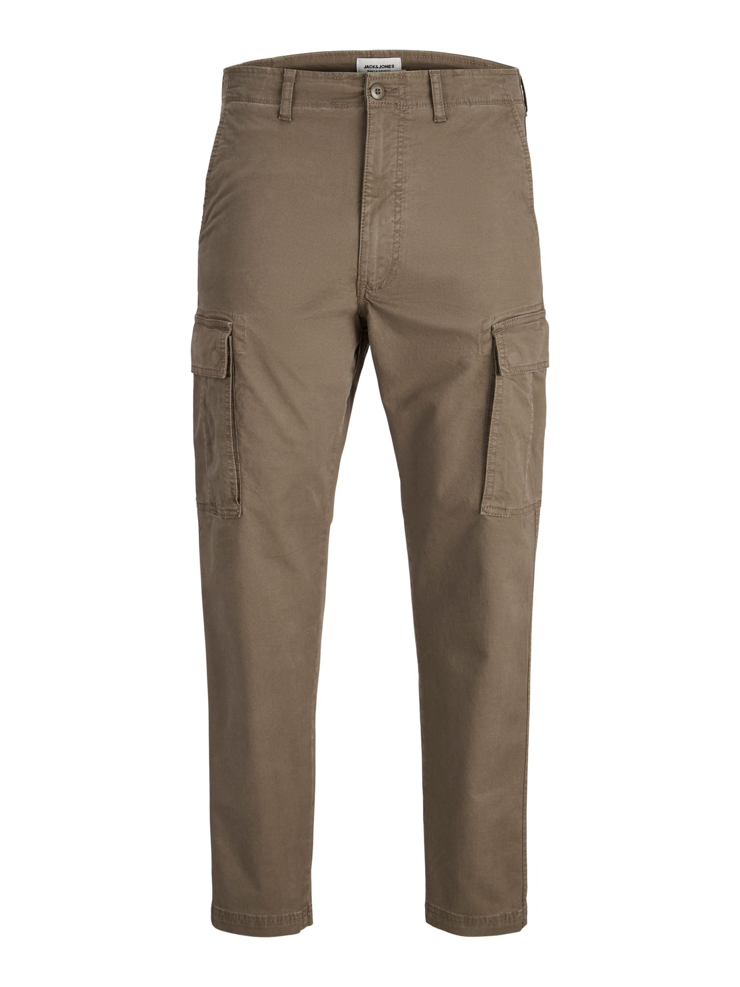 JACK & JONES Pantalon cargo en 32/34 en marron, Vue avec produit