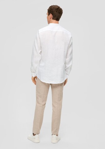 s.Oliver BLACK LABEL Regular fit Button Up Shirt in White