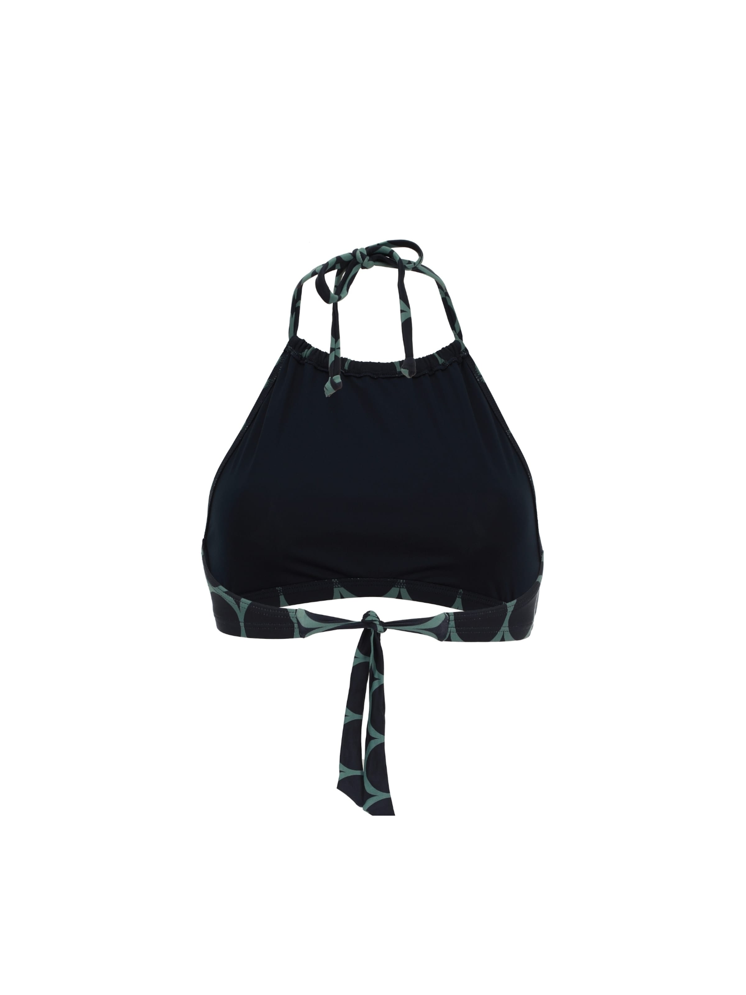 High neck Sutien costum de baie 'Mix&Match' de la VIVID pe albastru