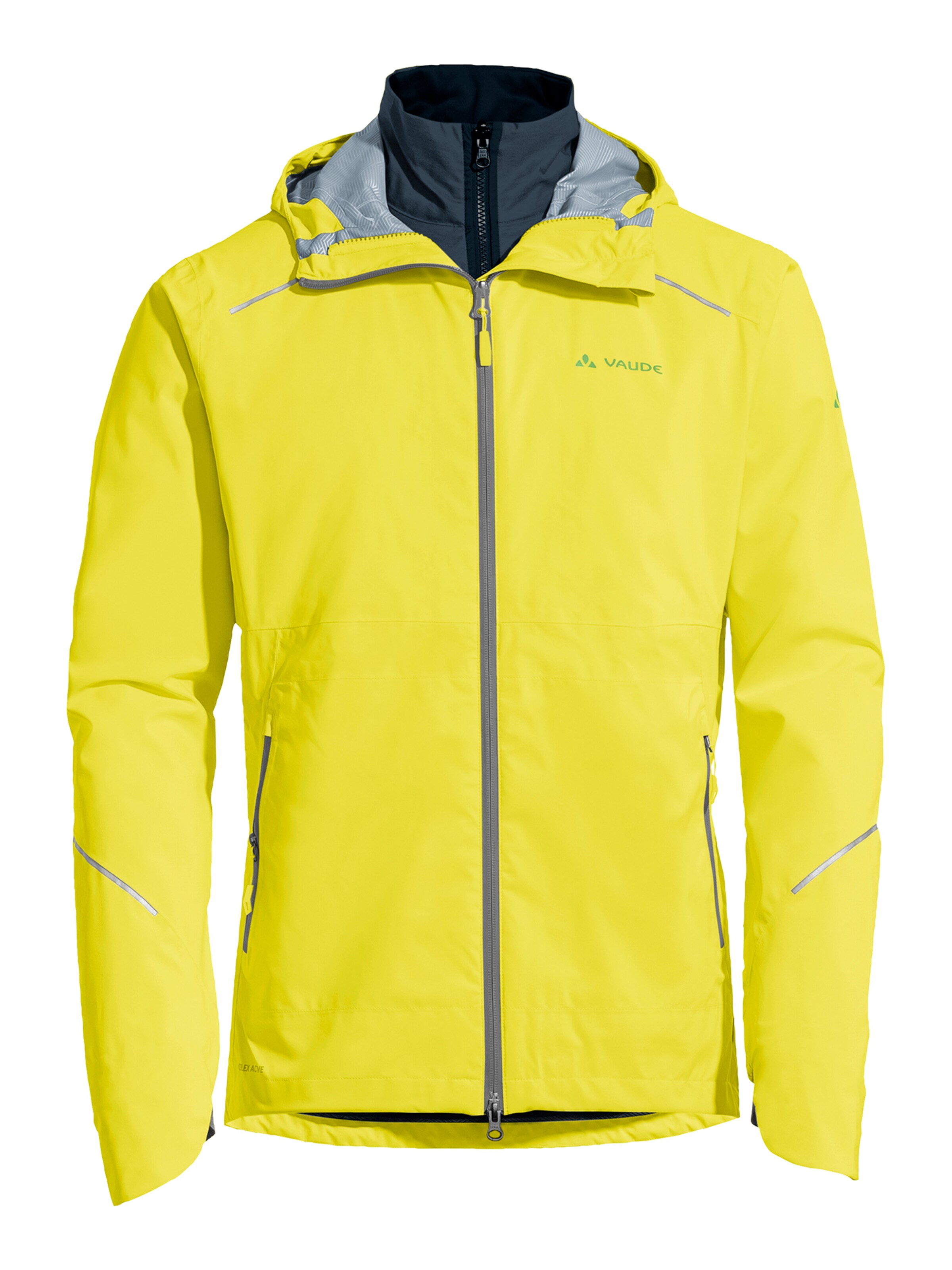 VAUDE Outdoorjacke 'Yaras' in Gelb: Vorderseite