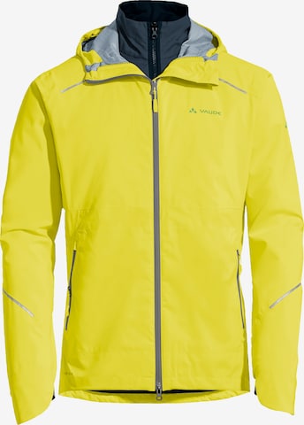 VAUDE Outdoor jacket 'Yaras' in Yellow: front