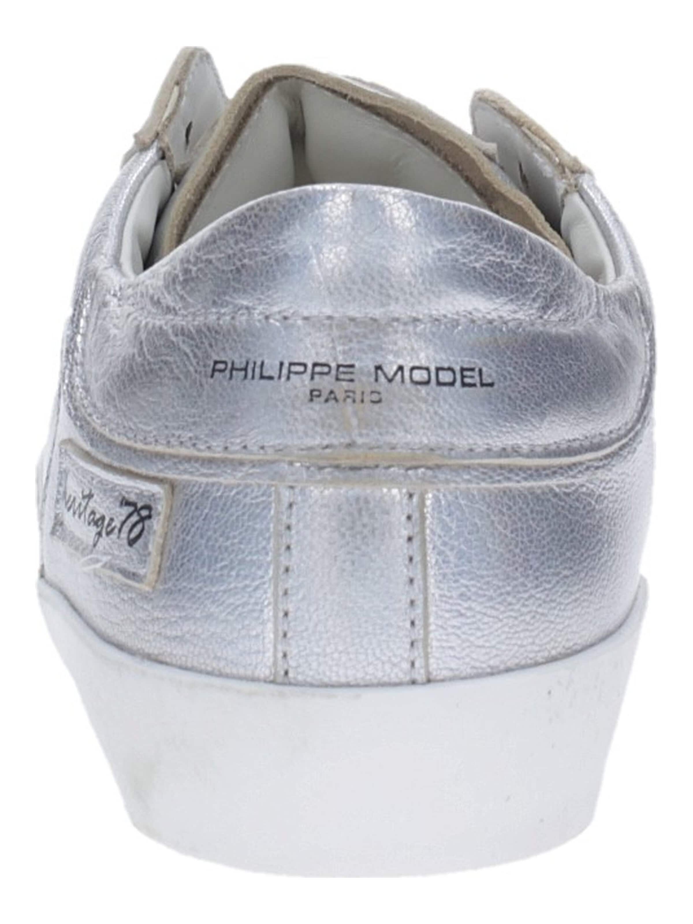 Sneaker bassa 'Philippe Model 80716' di Philippe Model in argento