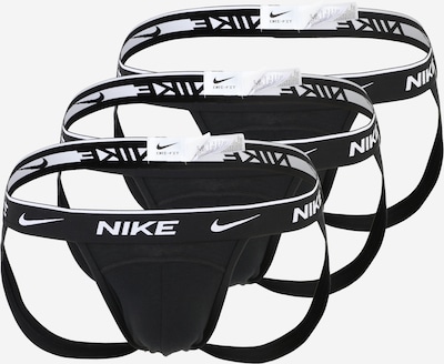 NIKE Underwear Alushousut värissä musta / valkoinen, Tuotenäkymä