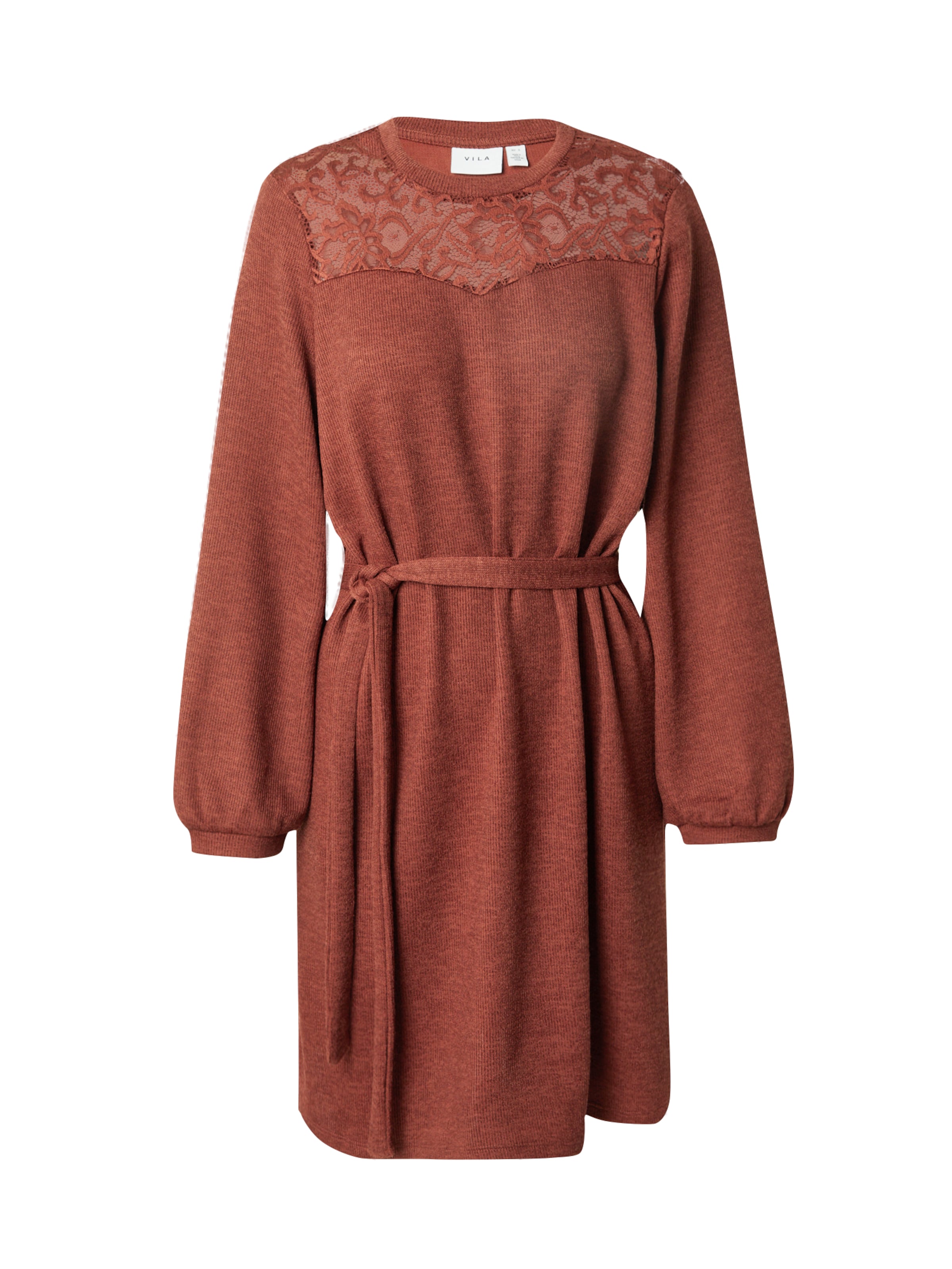 VILA Трикотажное платье 'VIEMMY' в Красный: спереди