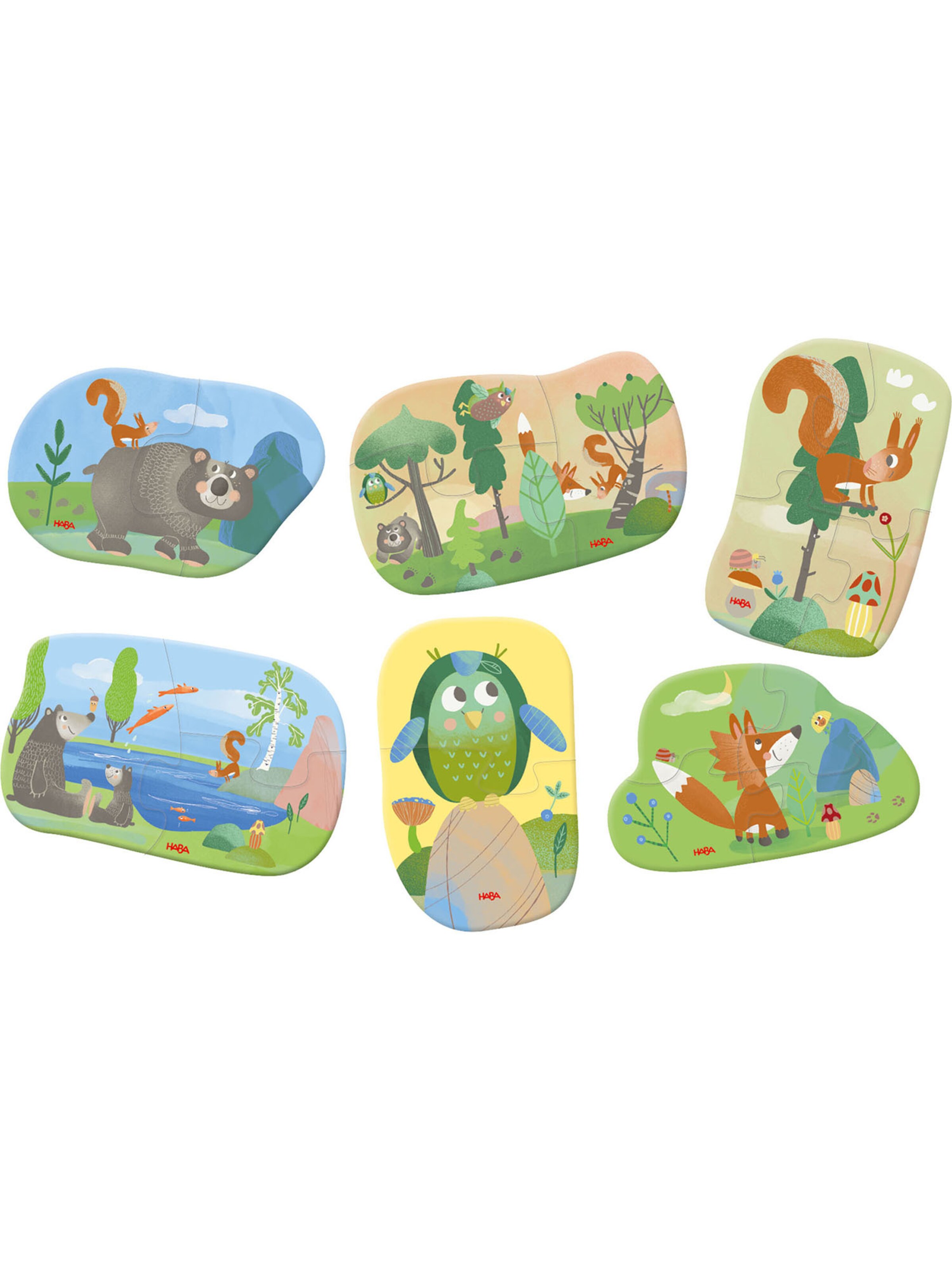 HABA Game ' Meine ersten Puzzle ' in Mixed colors