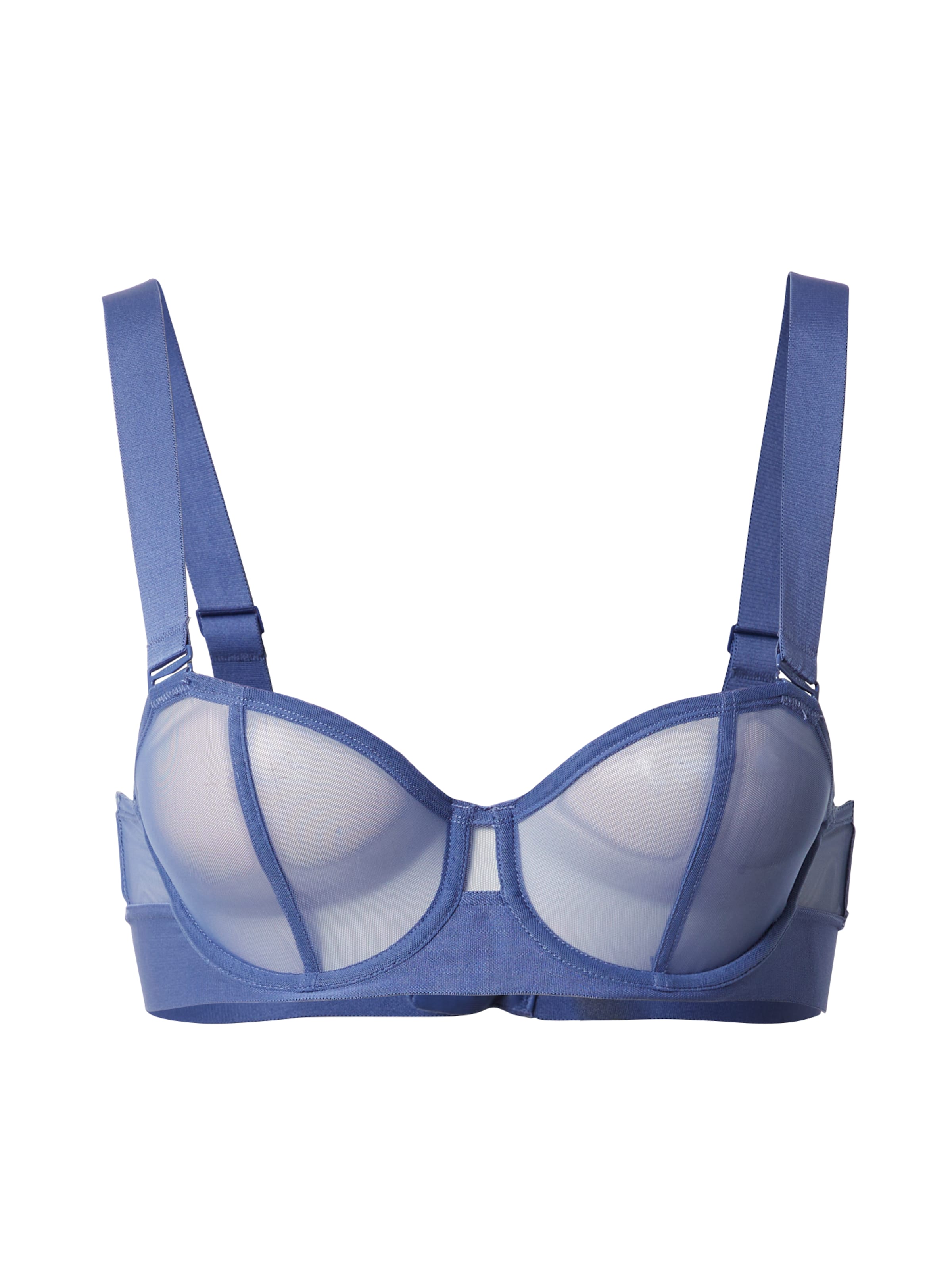 DKNY Intimates Balconette Bra in Blue: front