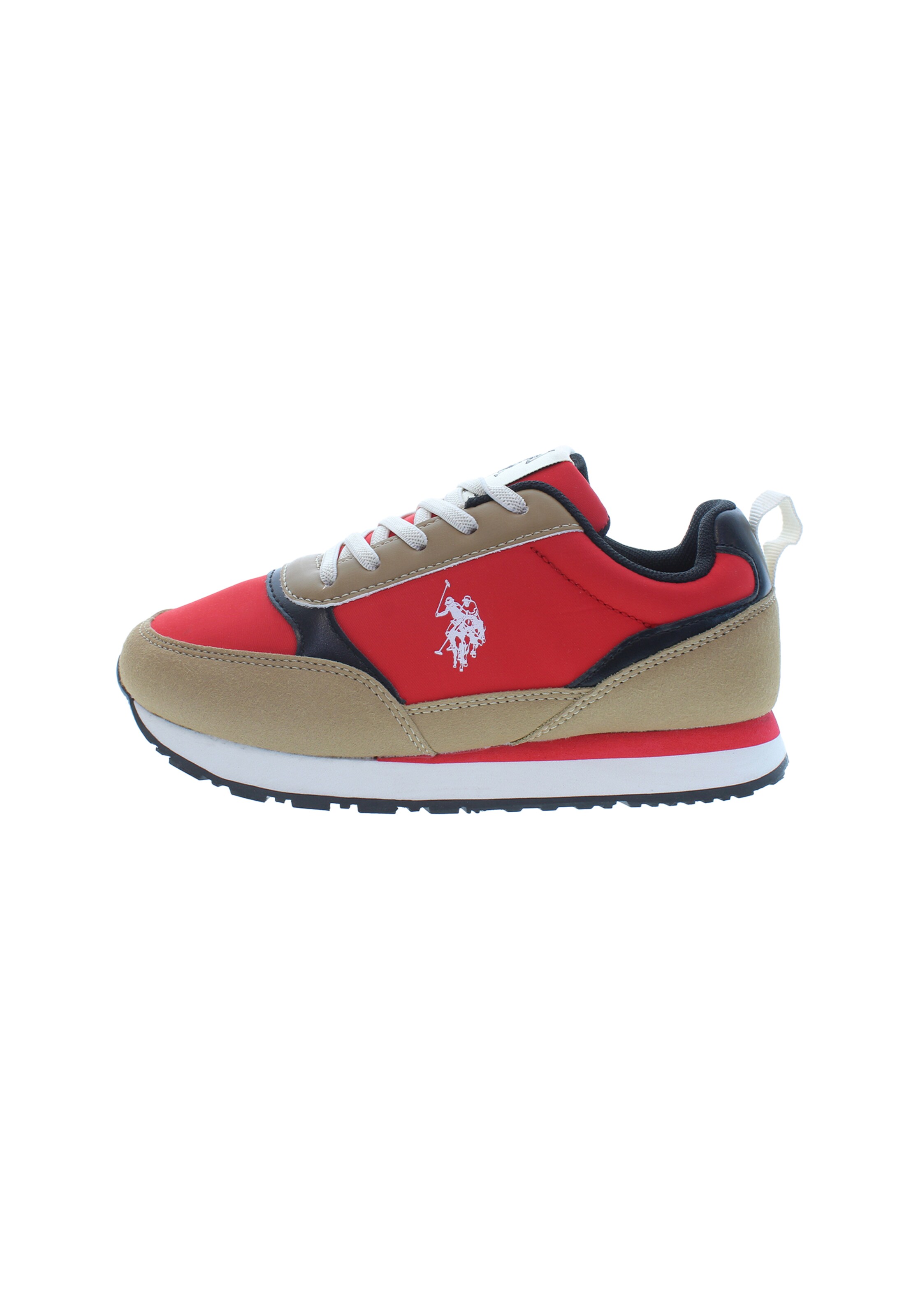 U.S. POLO ASSN. Trainers 'NOBIK013K/5NH4' in Red: front