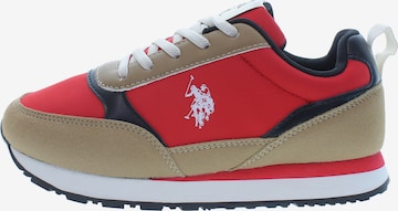 U.S. POLO ASSN. Sneaker 'NOBIK013K/5NH4' in Rot: Vorderseite