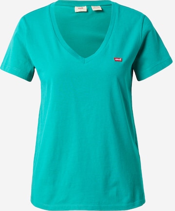 LEVI'S ® Tričko 'LSE Perfect Vneck' – modrá: přední strana