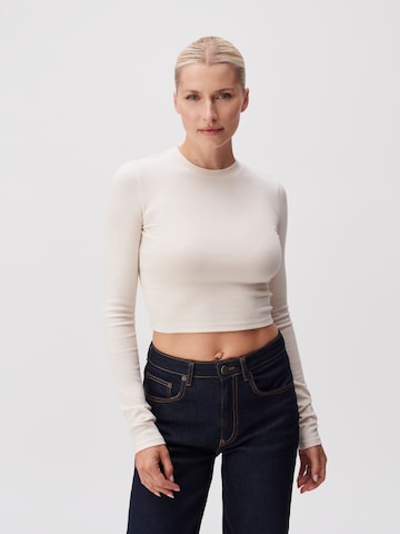 T-shirt 'Gwen' LeGer by Lena Gercke en beige : devant