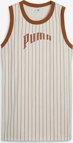 PUMA - Vestido deportivo 'TEAM' en blanco: frente