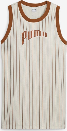 PUMA Sportska haljina 'TEAM' u karamela / bijela, Pregled proizvoda