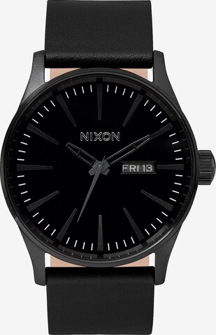 Nixon Analog watch in Black: front