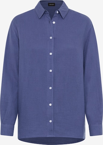 LAURA SCOTT Bluse in Blau: Vorderseite