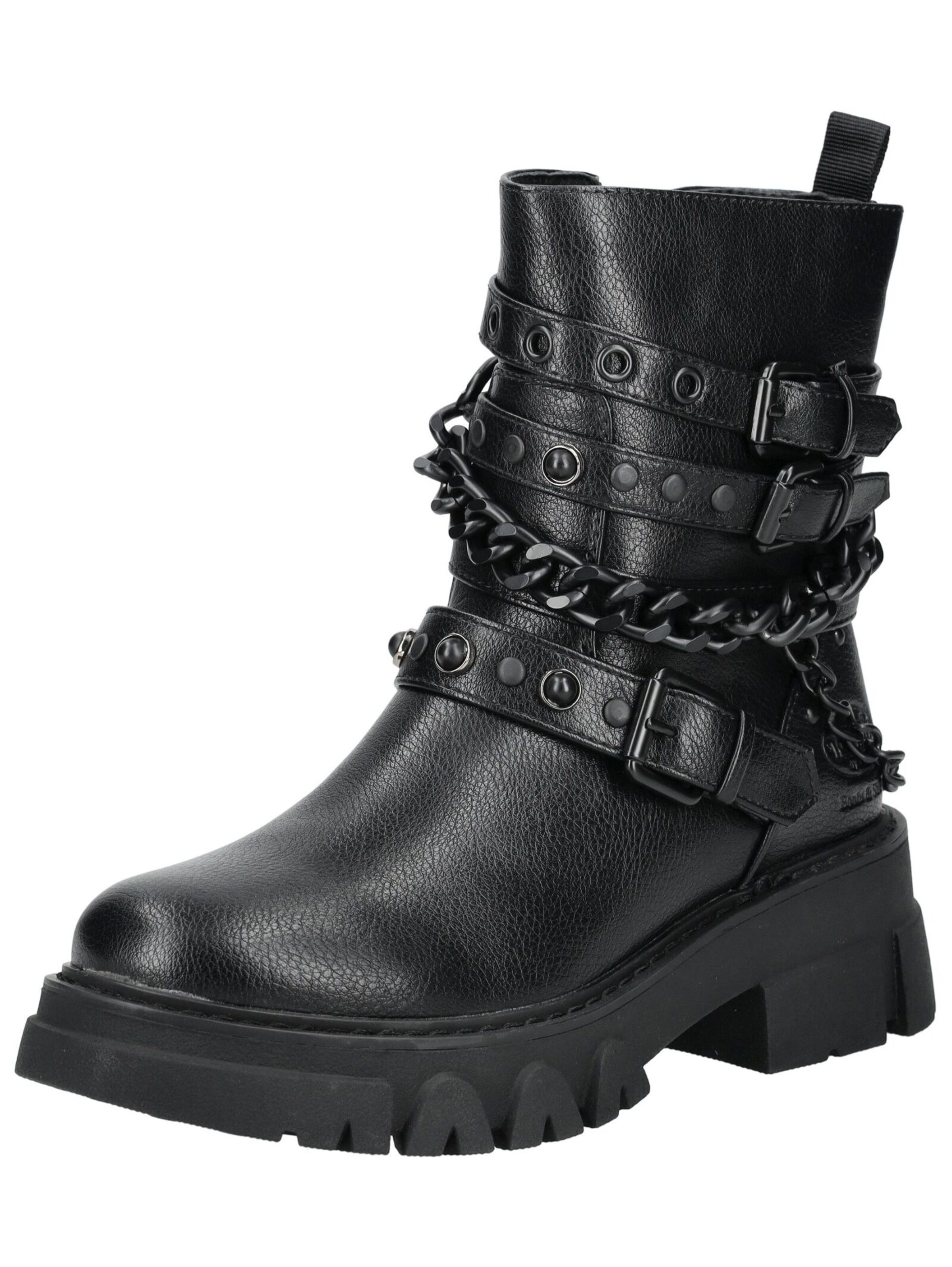 Dockers by Gerli Boots in Schwarz: Vorderseite