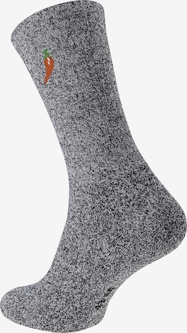 Chili Lifestyle Athletic Socks 'Track Melange' in Grey