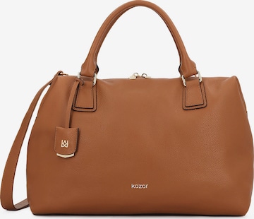 Kazar Käsilaukku värissä ruskea: etupuoli