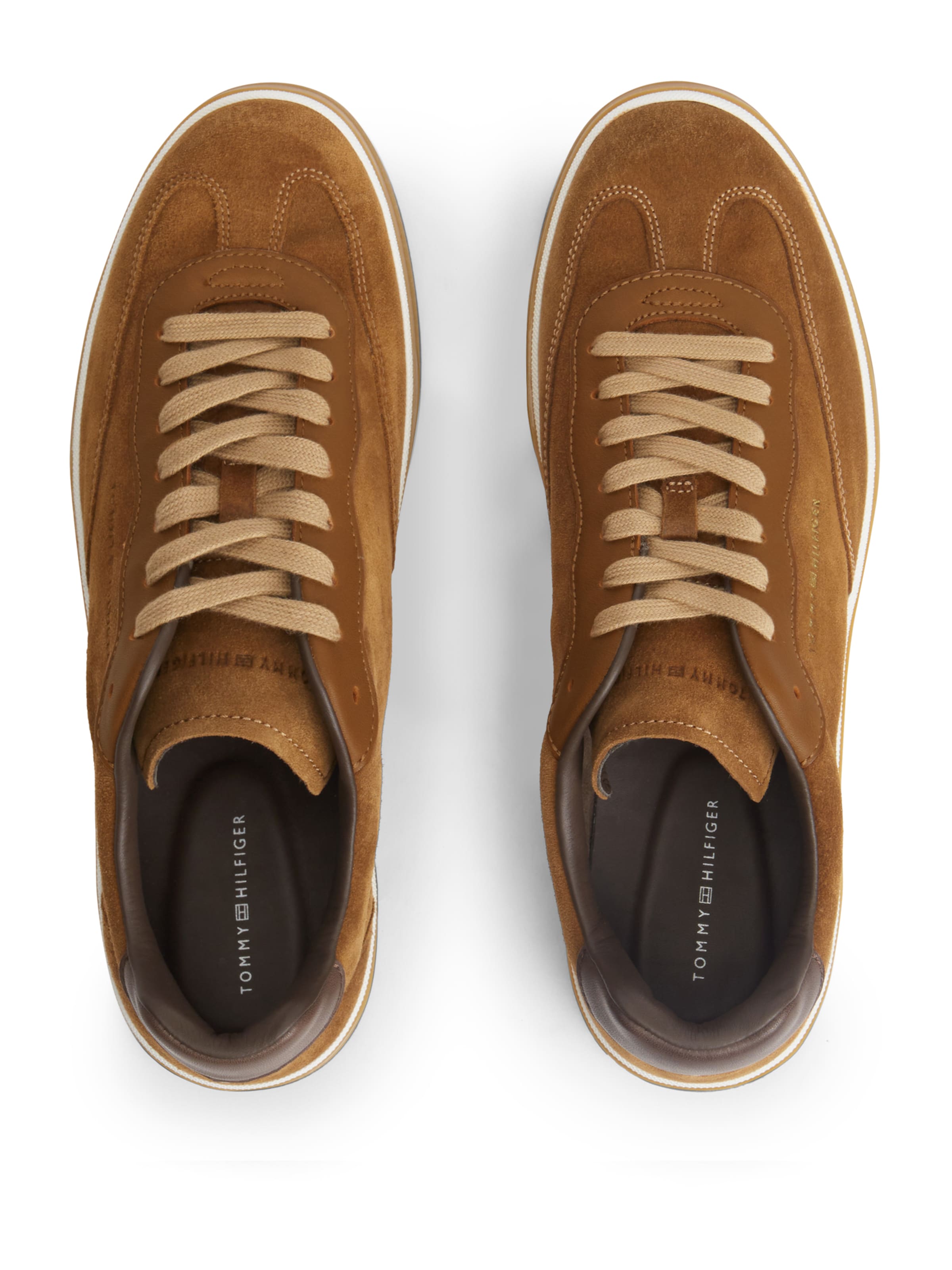TOMMY HILFIGER Sneakers laag in Bruin